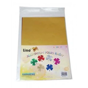 3E Grup - Lino 24x33 Alüminyum Folyo Çift Taraflı 10 Lu 2711j-1