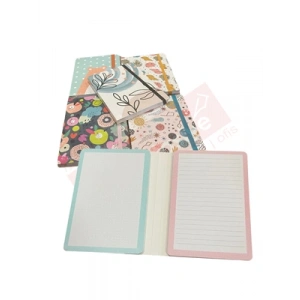 3E Grup - Lizy 12x17 Çift Taraflı İki Renk Bloknot Un22