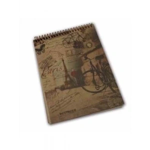 3E Grup - Lizy A5 Kraft Spir.bloknot Spkfa5