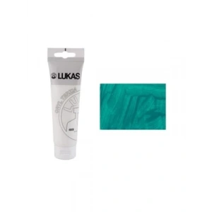 3E Grup - Lukas 125 Ml Akrilik Boya Cryl Terzia Koyu Yeşil 4954