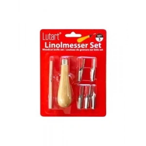 3E Grup - Lutart Linol Oyma Seti 5li Lsr-5526