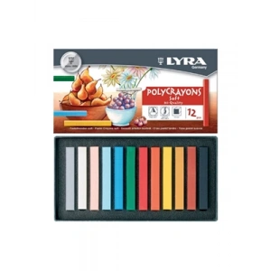 3E Grup - Lyra Polycrayon Soft Toz Pastel 12li 5651120