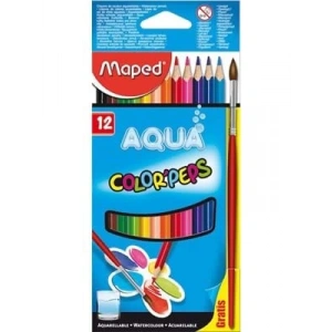 3E Grup - Maped Colorpeps Sulu Boya Kalemi Tam Boy 12 Renk 836011