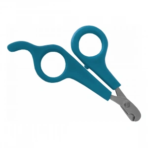 3E Grup - Markapet Paslanmaz Çelik Kedi Köpek Tırnak Makası 12 cm Açık Mavi