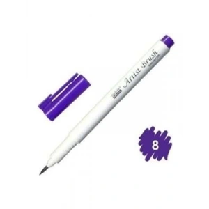 3E Grup - Marvy 1100 Su Bazlı Fırça Uçlu Marker Kalem 031 Pale Vıolet