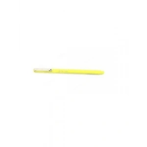 3E Grup - Marvy Le Pen 4300 0.4 Mm Extra Fine Uç Keçeli Kalem Metal Klipsli Fl.yellow