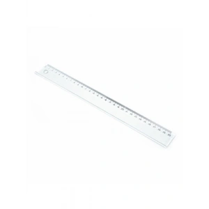 3E Grup - Mas 30 Cm Plastik Cetvel 2230 Şeffaf