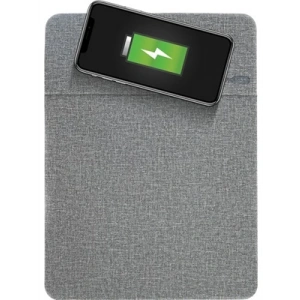 3E Grup - Mas Cep Telefonu Kablosuz Şarjlı Mousepad Gri 6614