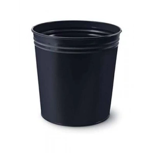 3E Grup - Mas Çöp Kovası Metal Eko Siyah 853