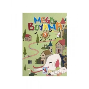 3E Grup - Mega Boyama 2 - Nurdan Yayınları