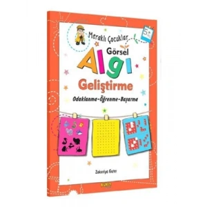 3E Grup - Meraklı Çocuklar - Görsel Algı Geliştirme (+5 Yaş) - Kukla Yayınları