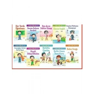 3E Grup - Meslekleri Öğreniyorum - Ema Çocuk Yayınları