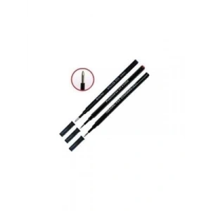 3E Grup - Mıcro 0.7 Mm Roller Seramik Kalem Yedeği (refil) Siyah 12ea