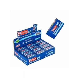 3E Grup - Mikro 2b-24ss Soft Sınav Silgisi