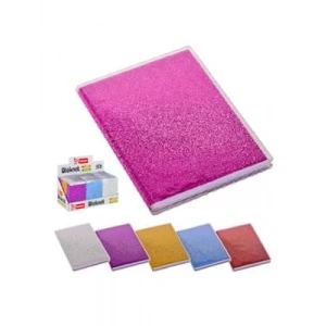 3E Grup - Mikro 9.5x13.5 Cm 64 Yaprak Çizgili Karton Kapak Asetat Koruyuculu Not Defteri Nt-213