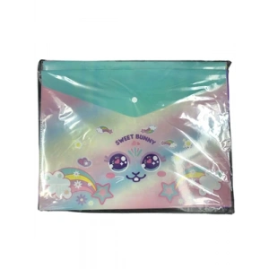 3E Grup - Mikro A4 Desenli Çıtçıtlı Dosya Md-08