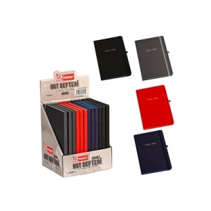 3E Grup - Mikro A5 Sert Kapak Not Defteri Çizgili 80 Yp A5-10