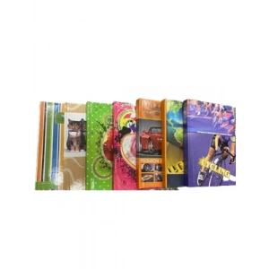 3E Grup - Mikro A6 Sert Kapak Cep Defteri Kareli 80 Yp Hca6-80sc