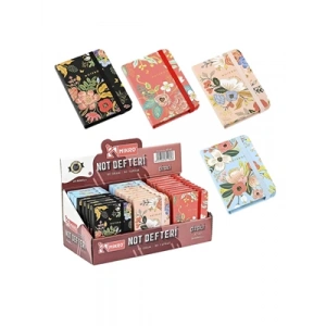 3E Grup - Mikro A7 Sert Kapak Not Defteri Çizgili 80 Yp A7-07