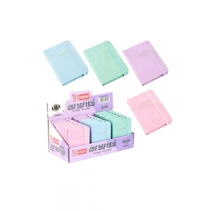 3E Grup - Mikro A7 Sert Kapak Not Defteri Çizgili 80 Yp A7-11