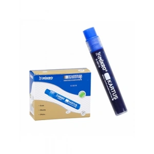 3E Grup - Mikro K-6019 Beyaz Tahta Kalemi Refili Mavi