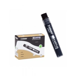 3E Grup - Mikro K-6019 Beyaz Tahta Kalemi Refili Siyah