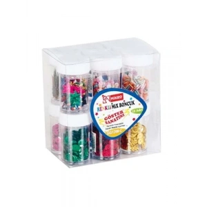 3E Grup - Mikro Şekilli Pul+mix Boncuk Gg12-08c