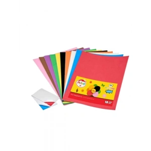 3E Grup - Mileo 20x30 Cm Yapışkanlı Eva 10lu Karışık Renk 1746