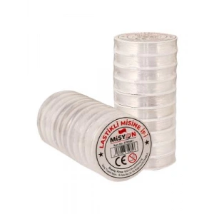 3E Grup - Misyon 0.7 Mm Şeffaf Esnek Misina St05041