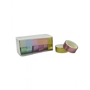 3E Grup - Misyon Pastel Simli Bant 6lı Msy-0194