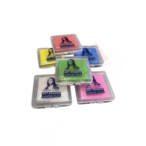 3E Grup - Mona Lisa Hamur Silgi Renkli Plastik Kutulu Er1109