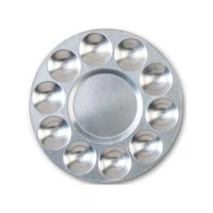 3E Grup - Monart 25 Cm Yuvarlak Aluminyum Palet Aptr10