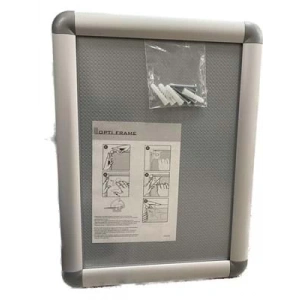 3E Grup - Monkey A4 Rondo Çerçeve 25 Mm Gri-gümüş