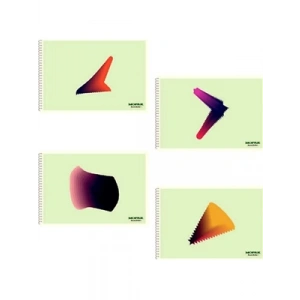 3E Grup - Mopak 35x50 Karton Kapak Spiralli Resim Defteri 16 Yp 40060070002