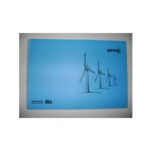 3E Grup - Mopak 35x50 Pp Kapak Spiralli Resim Defteri 30 Yp 40060070011