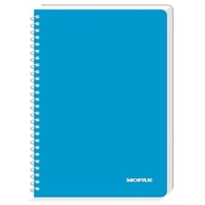 3E Grup - Mopak Neon A4 Pp Kapak Spiralli Defter Çizgili 96 Yp 40060060212