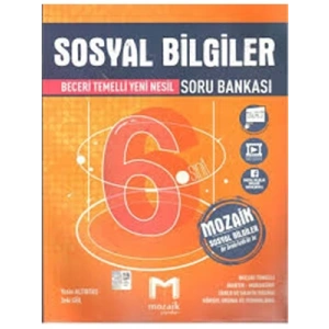3E Grup - Mozaik Yay.- 6.sınıf Sosyal Bilgiler Soru Bankası 2425