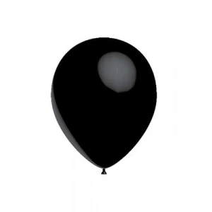 3E Grup - Nedi 12 Pastel Balon Siyah 25li 6815