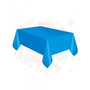 3E Grup - Nedi 137x274 Cm Masa Örtüsü Mavi 10782b