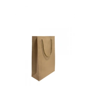 3E Grup - Nedi 17x25 Cm İp Saplı Kraft Karton Çanta