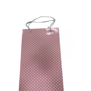 3E Grup - Nedi 17x26 Cm İp Saplı Selefonlu Karton Çanta 5992