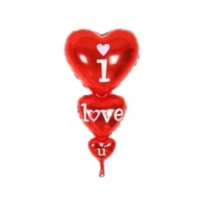 3E Grup - Nedi 18 I Love You Folyo Balon B0292