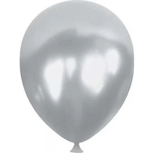 3E Grup - Nedi 20 Jumbo Balon Metalik Gümüş Tekli 72326