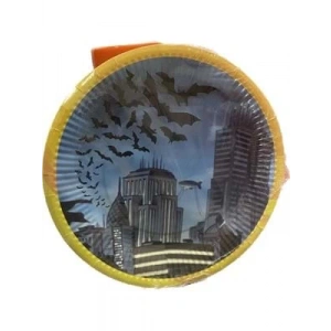 3E Grup - Nedi 22 Cm Karton Tabak 8 Li İyi Ki Doğdun Kara Şövalye 23589