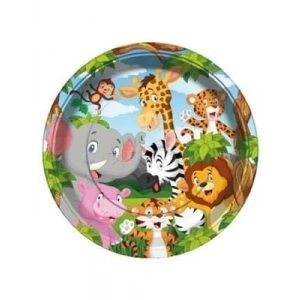 3E Grup - Nedi 23 Cm Karton Tabak 8 Li Safari 53870