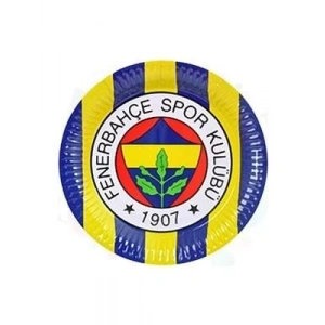 3E Grup - Nedi 23 Cm Karton Tabak Lisanslı 8 Li Fenerbahçe Fb2029