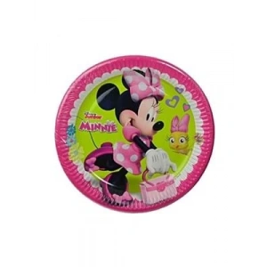 3E Grup - Nedi 23 Cm Karton Tabak Lisanslı 8 Li Minnie Happy Helpers 87860