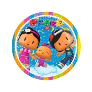 3E Grup - Nedi 23 Cm Karton Tabak Lisanslı 8 Li Pepee 53135