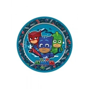 3E Grup - Nedi 23 Cm Karton Tabak Lisanslı 8 Li Pj Masks 33882