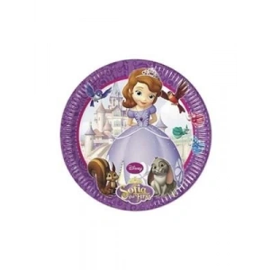 3E Grup - Nedi 23 Cm Karton Tabak Lisanslı 8 Li Sofıa The Fırst 82001